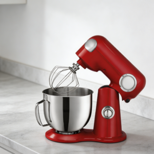 Ruby Red 5.5-Qt Stand Mixer 12-Speed with Attachments